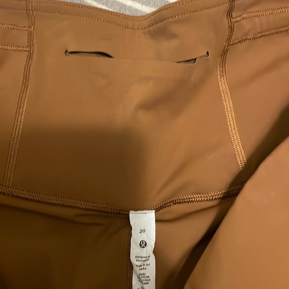 Lululemon leggings size 20. Worn twice